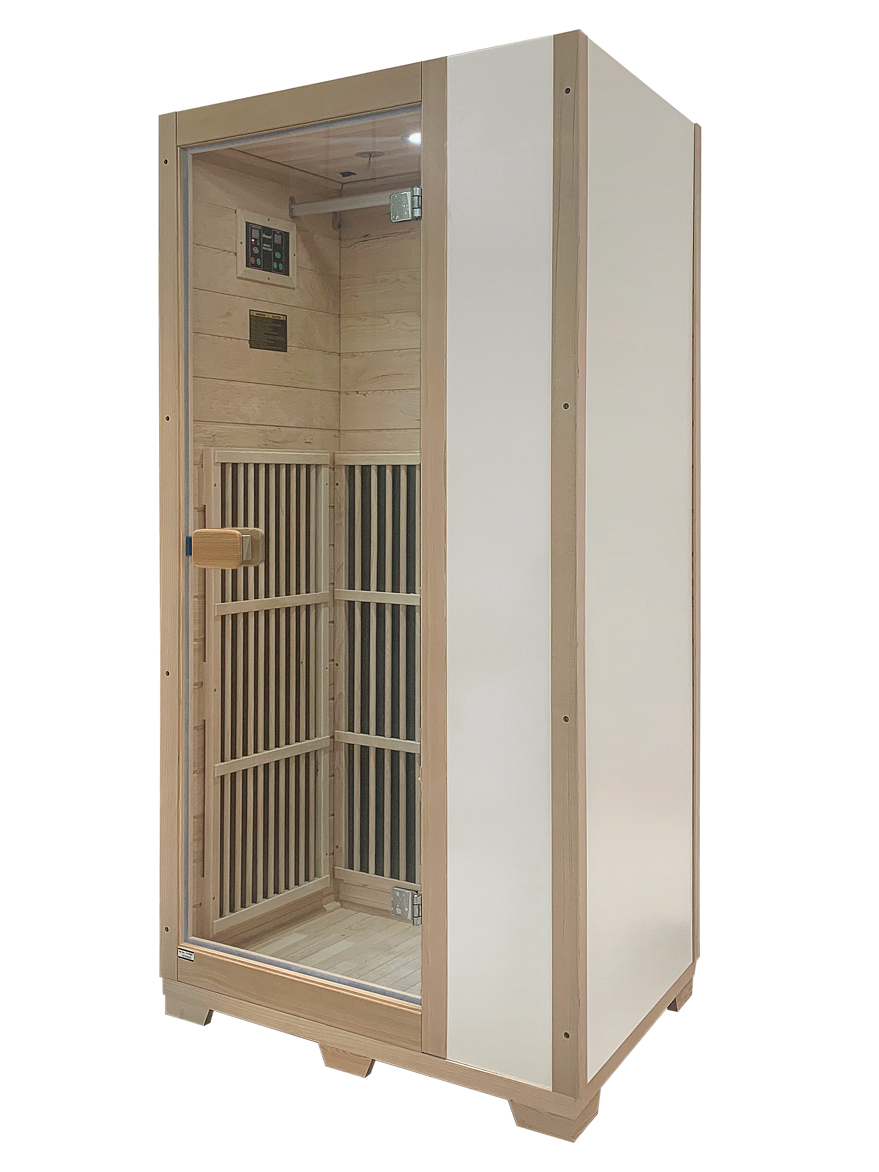 Blisspod Vienna Far Infrared Sauna Canadian Hemlock Very Low EMF 1 Person