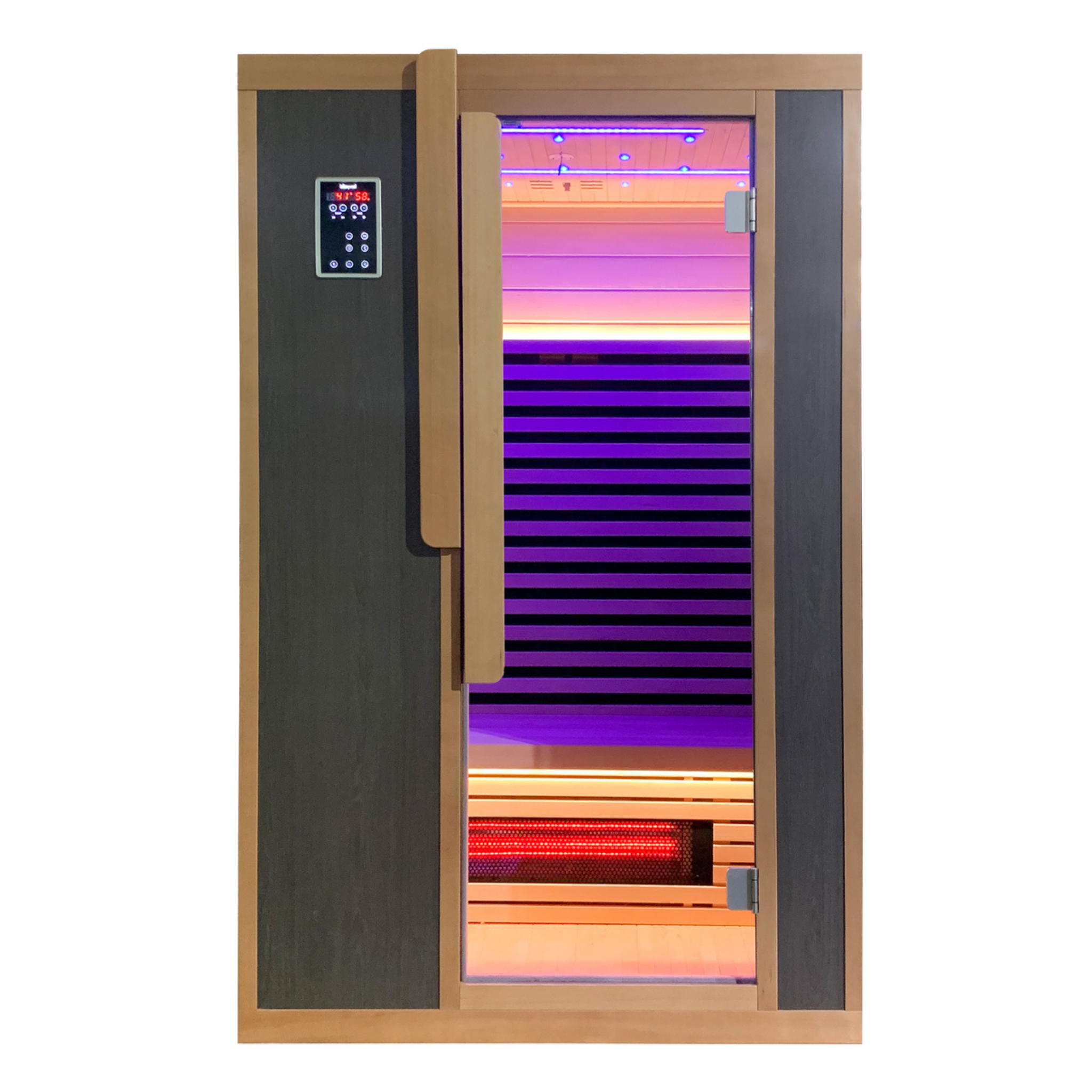 Blisspod Bergen Full Spectrum Ultimate Indoor Sauna Red Light Therapy 2 Person