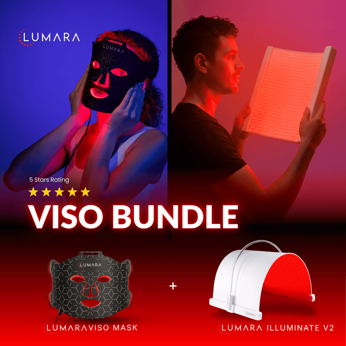 Lumara Illuminate Red V2 Light Therapy Panel