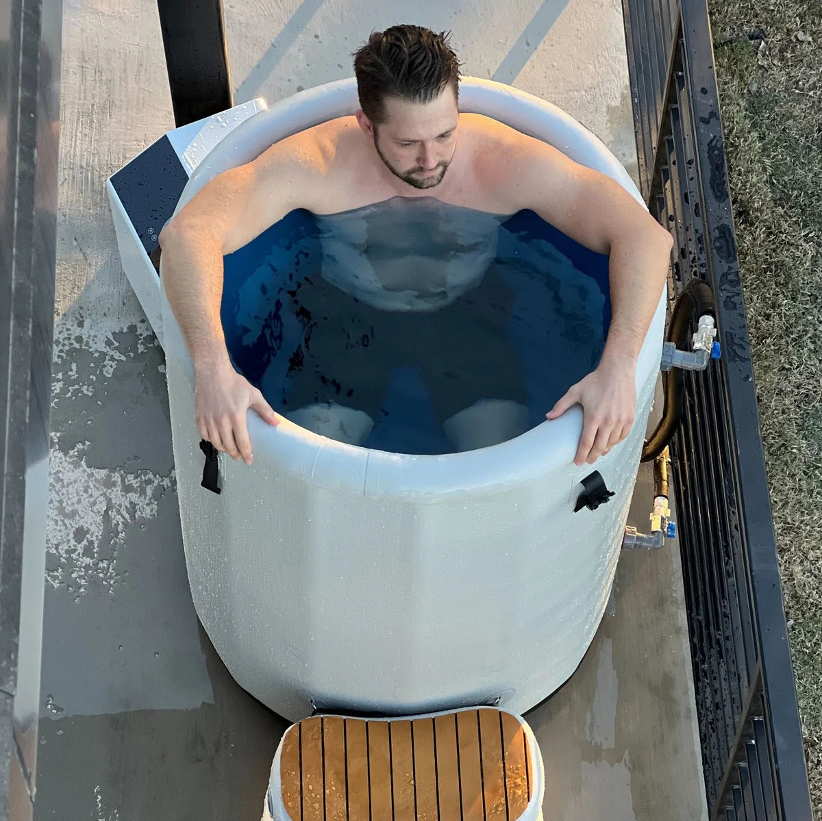 Portable Barrel Hot & Cold Plunge