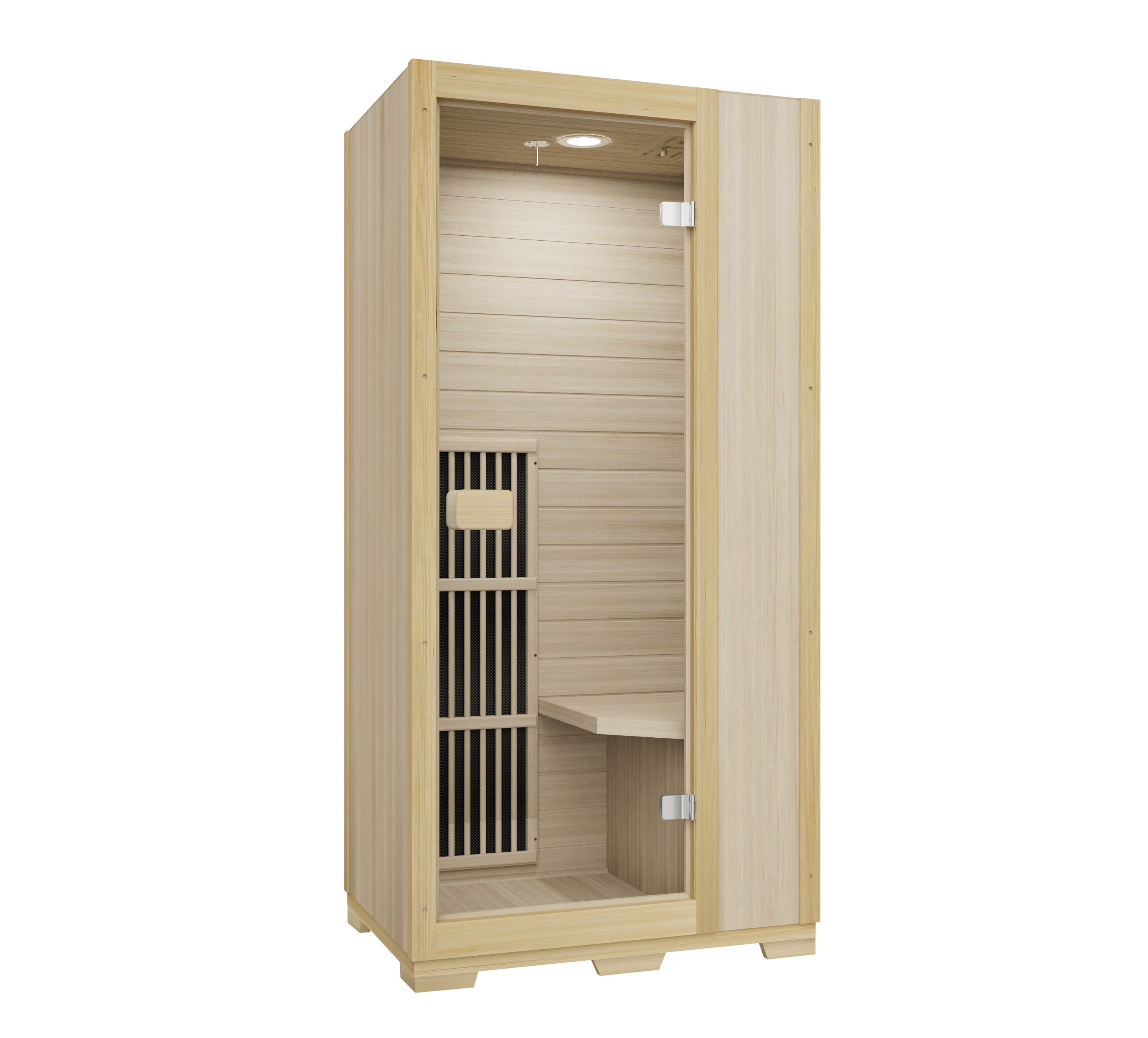 Blisspod Vienna Far Infrared Sauna Canadian Hemlock Very Low EMF 1 Person