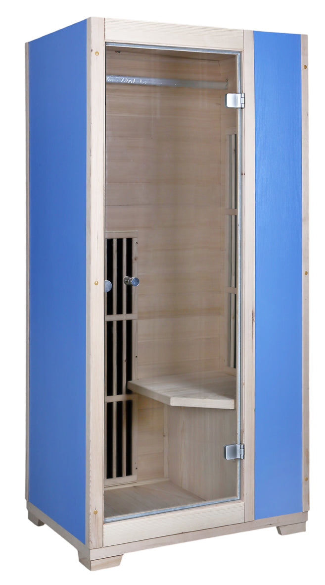 Blisspod Vienna Far Infrared Sauna Canadian Hemlock Very Low EMF 1 Person