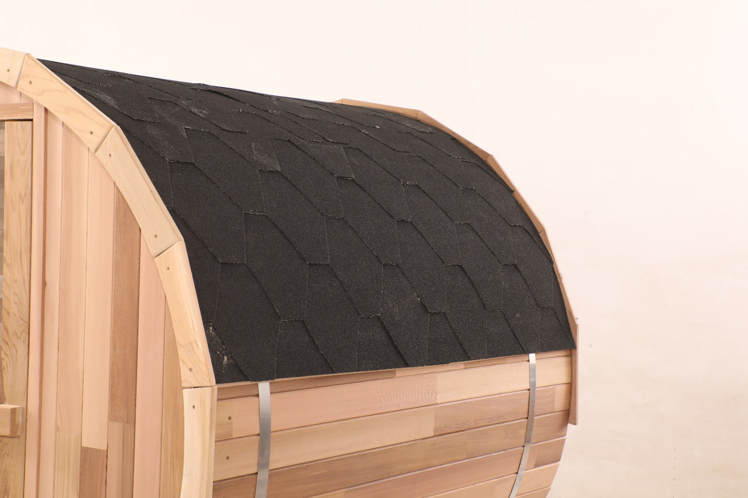 Blisspod, Prague, Canadian Red Cedar Outdoor Steam Barell Sauna, 2-4 / 4-6 persons
