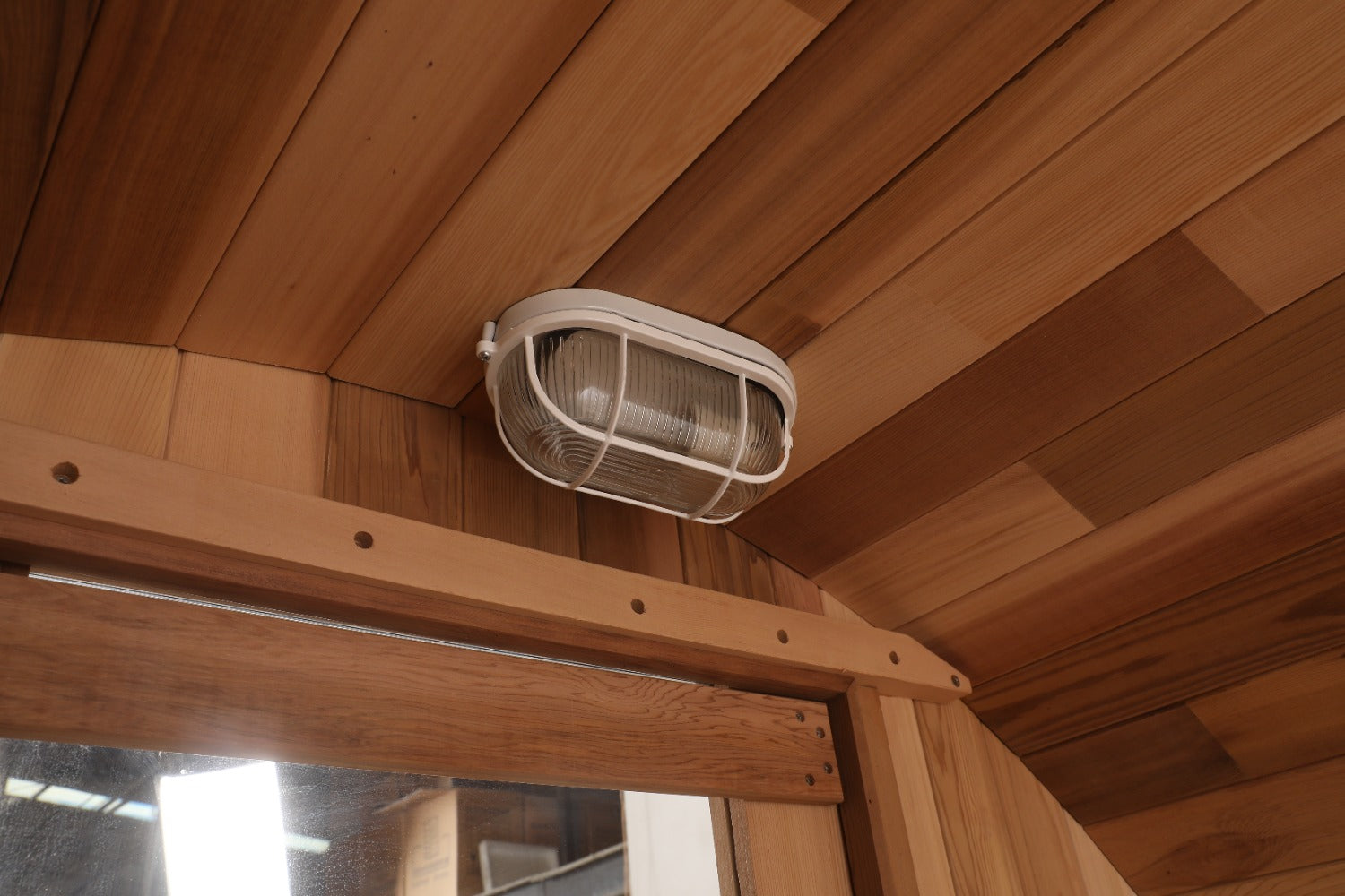 Blisspod Prague Canadian Red Cedar Outdoor Steam Barell Sauna