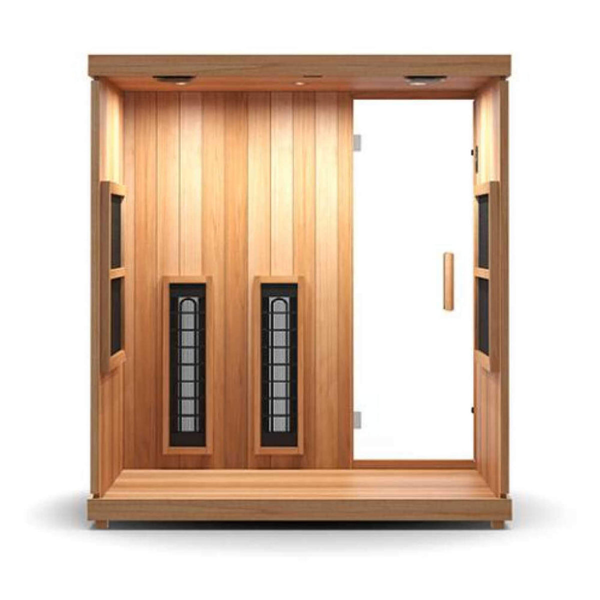 Finnmark FD-3 Full Spectrum 4-Person Home Infrared Sauna With Adjustable Feet