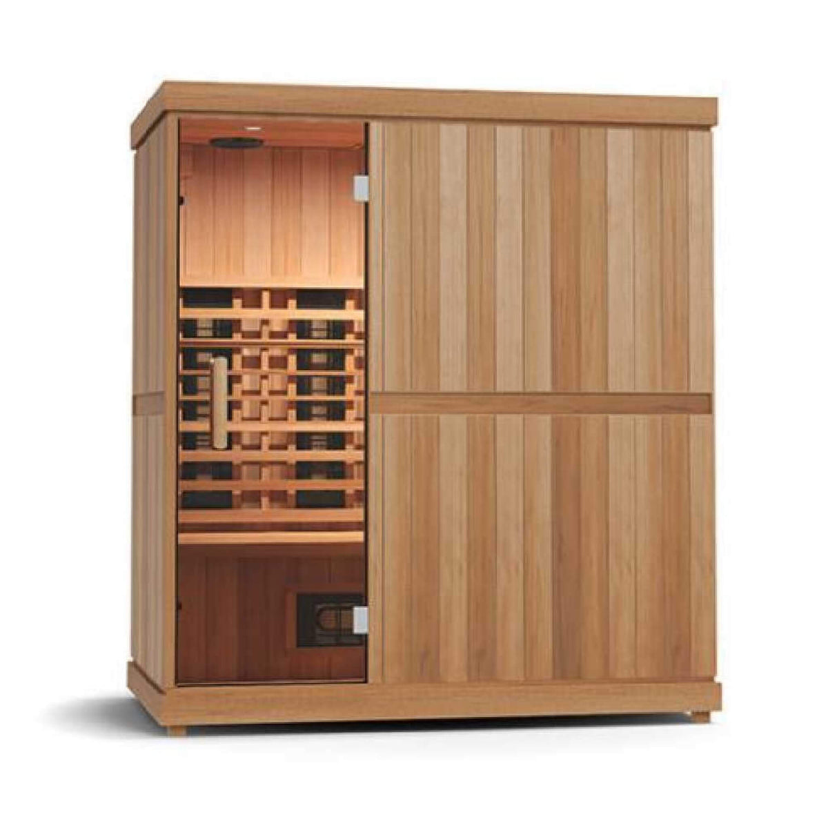 Finnmark FD-3 Full Spectrum 4-Person Home Infrared Sauna With Adjustable Feet