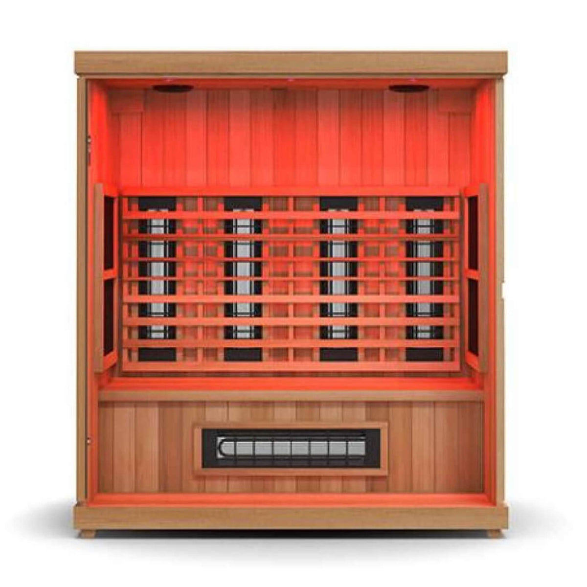 Finnmark FD-3 Full Spectrum 4-Person Home Infrared Sauna With Adjustable Feet