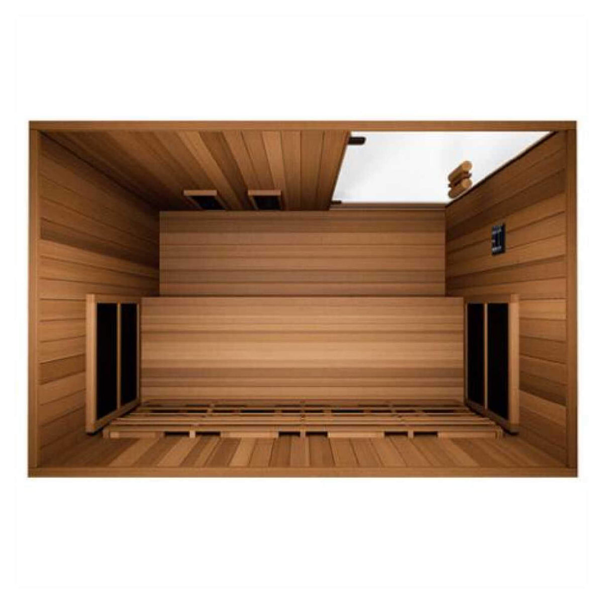 Finnmark FD-3 Full Spectrum 4-Person Home Infrared Sauna With Adjustable Feet