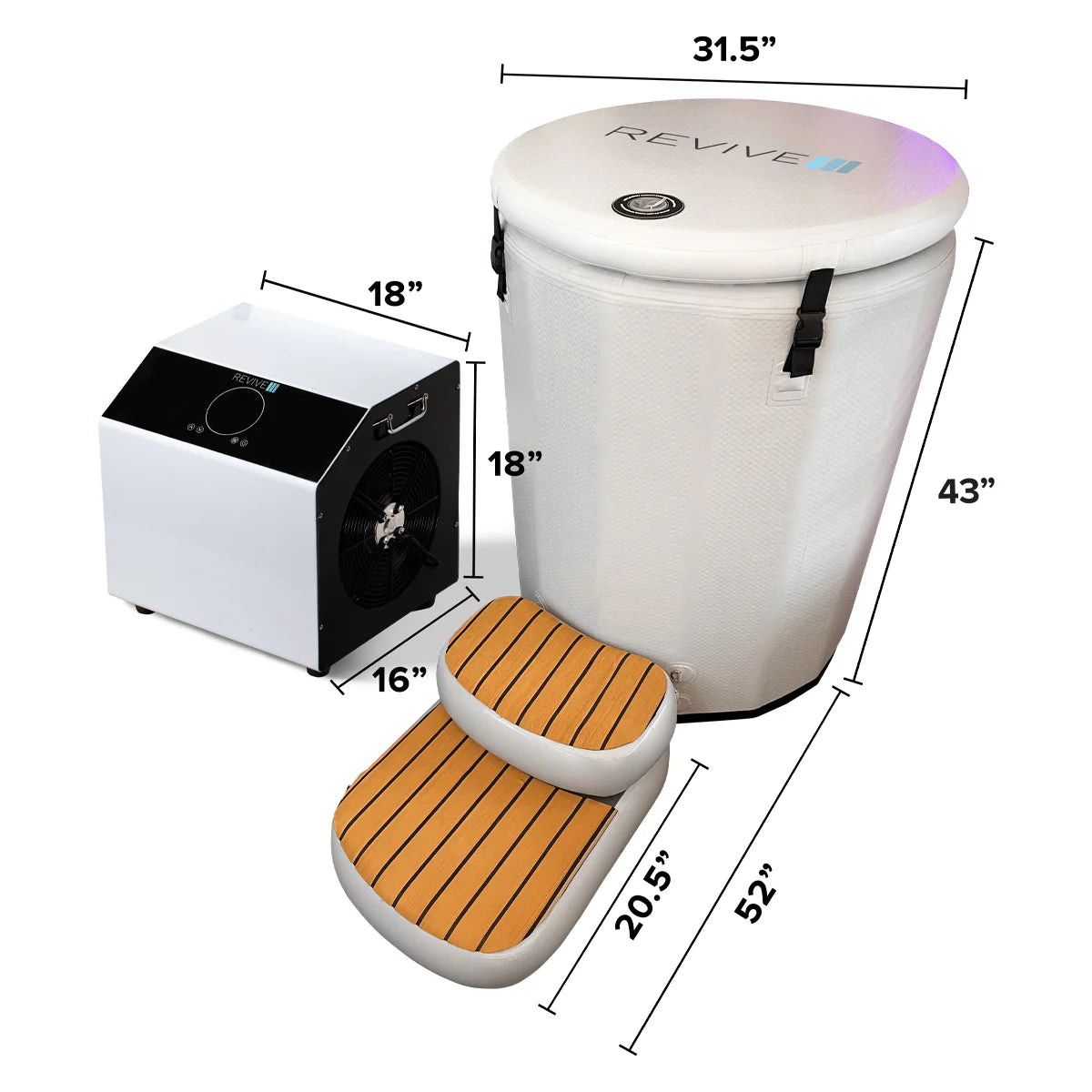 Portable Barrel Hot & Cold Plunge