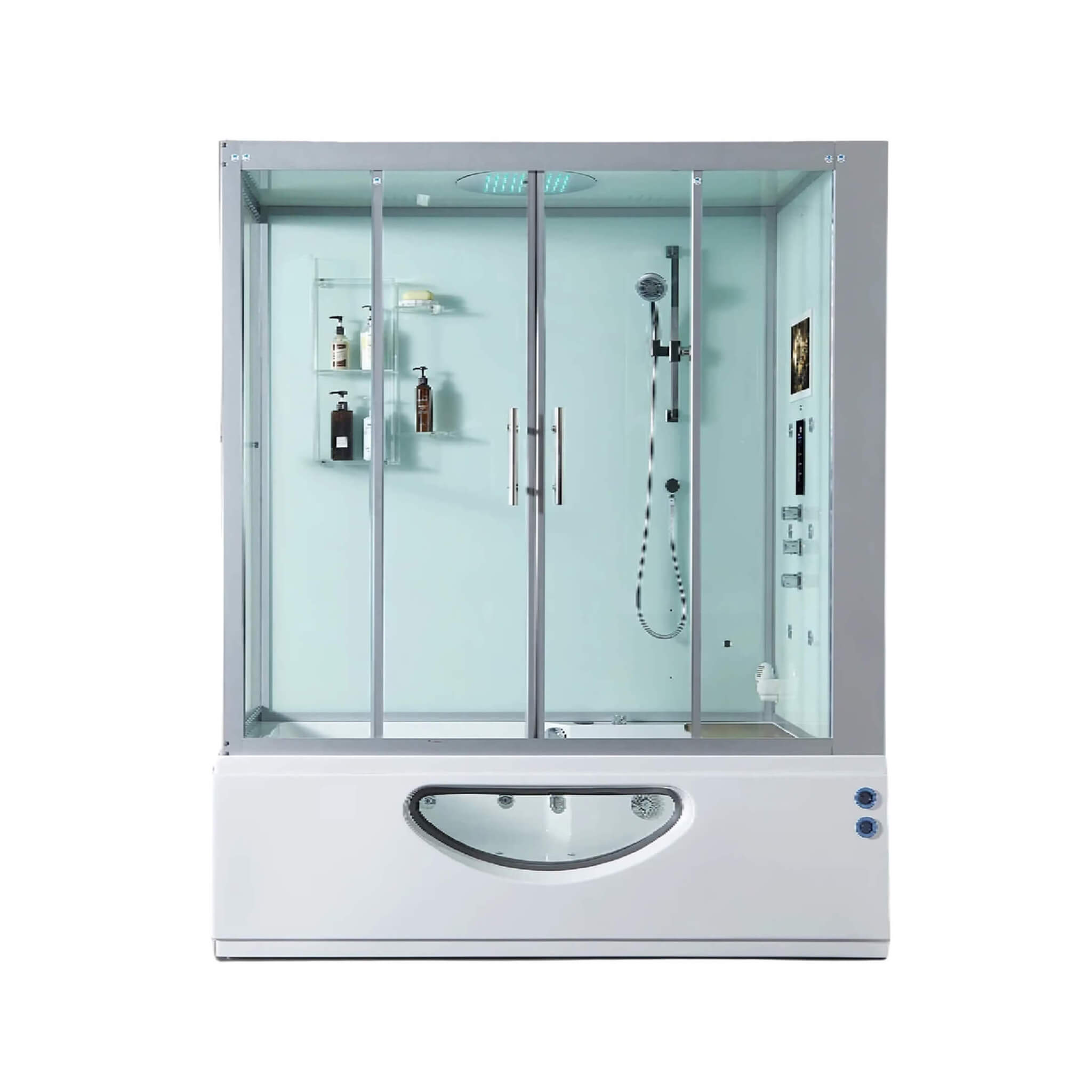 Maya Bath Platinum Catania Steam Shower W/6 Acupuncture Jets