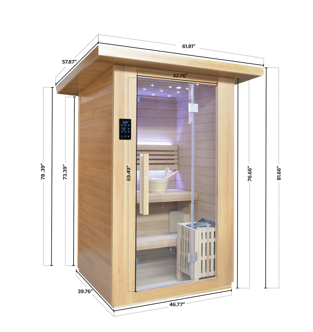 2-Person Traditional Sauna
