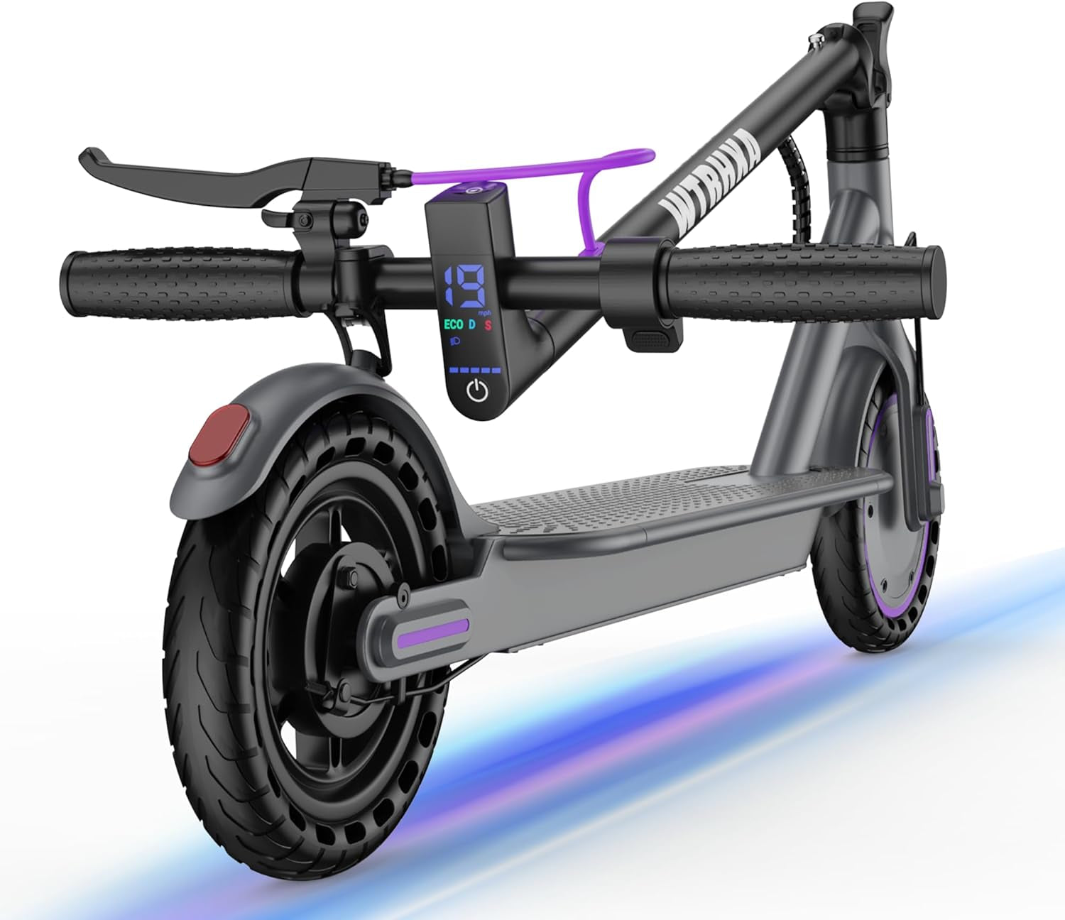 Electric Scooter for Adults, Electric Scooter, 350W Motor, 19 Mph Speed, 15 Miles Ranges, 8.5" Solid Tire, Foldable E-Scooter Adults, E Scooter with Dual Braking
