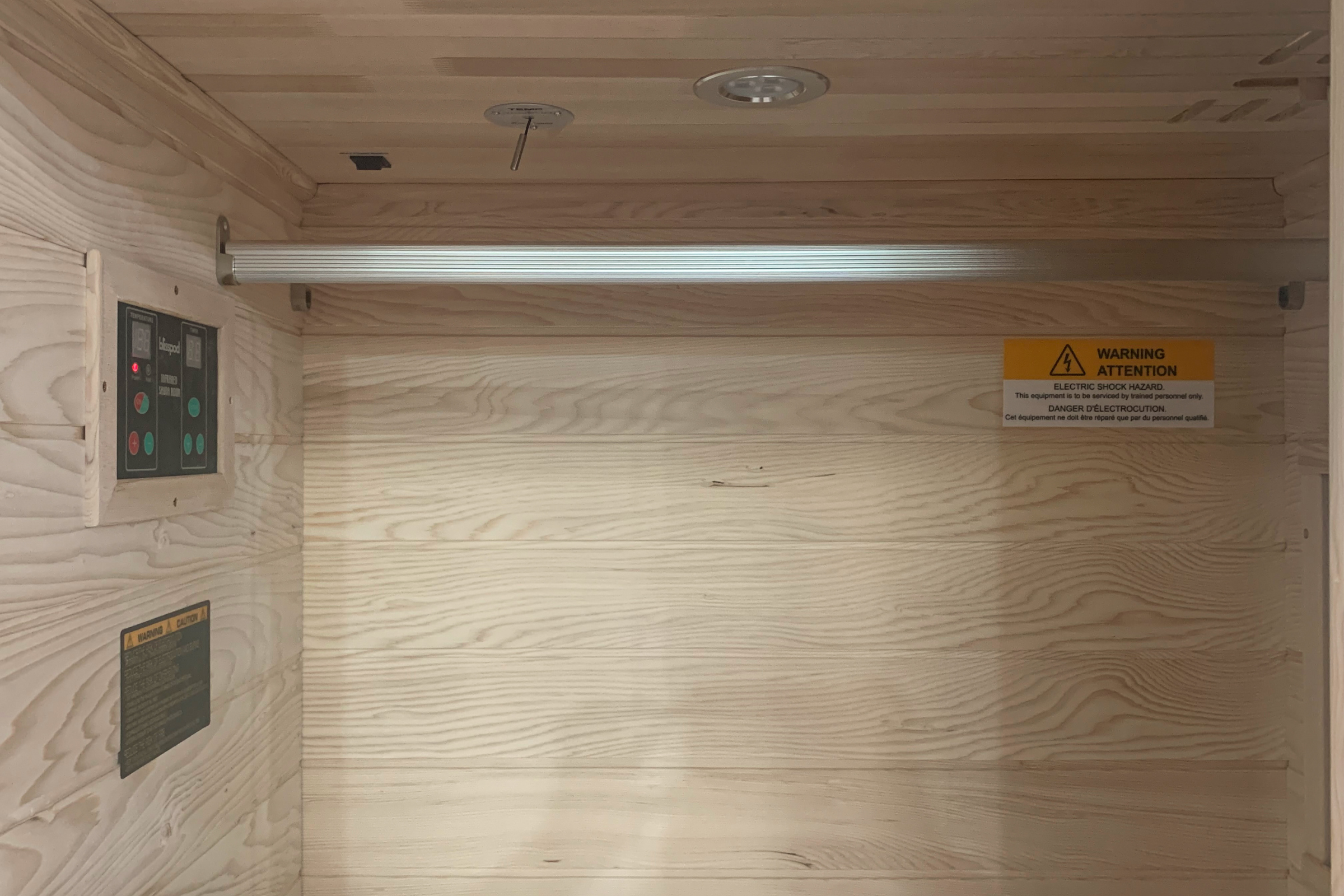 Blisspod Vienna Far Infrared Sauna Canadian Hemlock Very Low EMF 1 Person