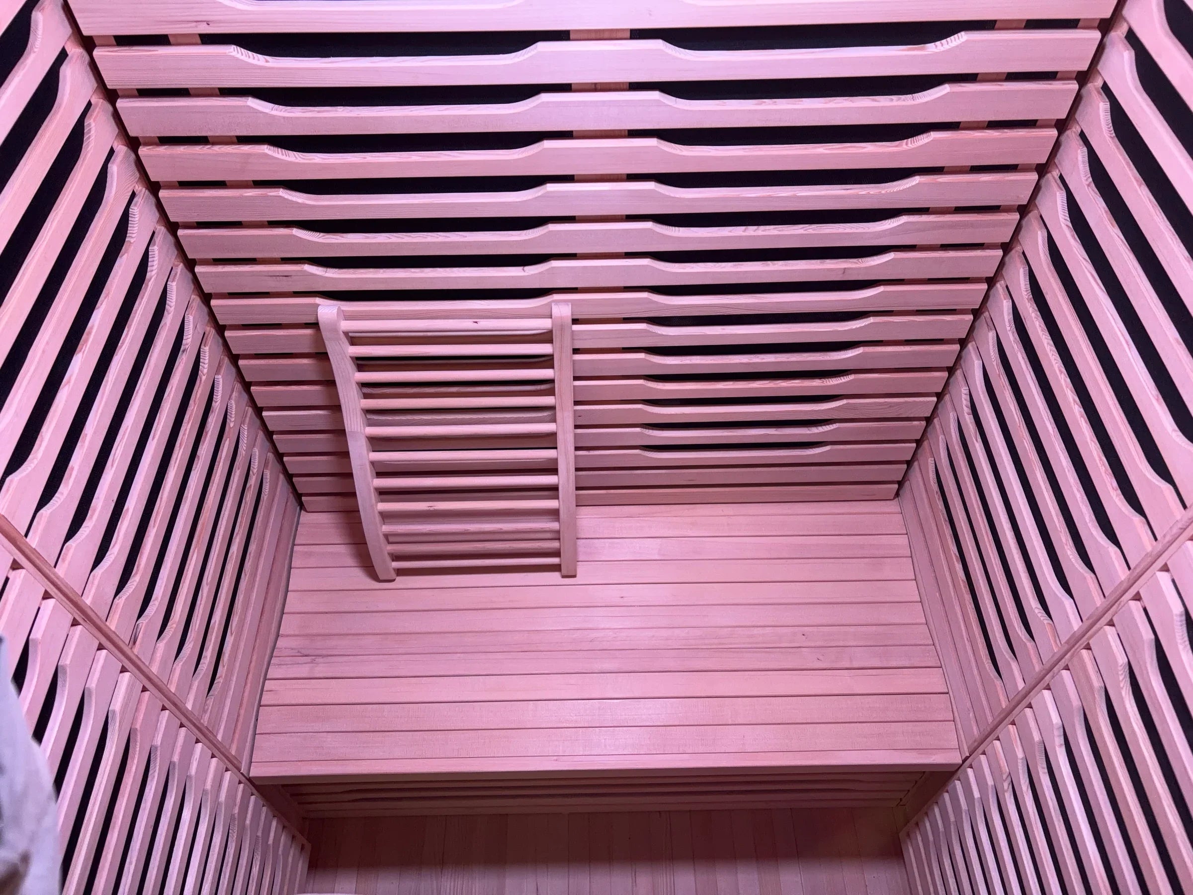 Blisspod Milano Full Spectrum Sauna Canadian Hemlock Wood Ultra Low EMF Chromotherapy Up to 2 Person