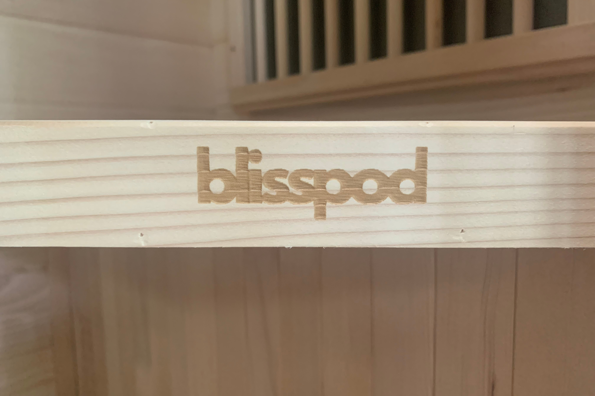 Blisspod Vienna Far Infrared Sauna Canadian Hemlock Very Low EMF 1 Person