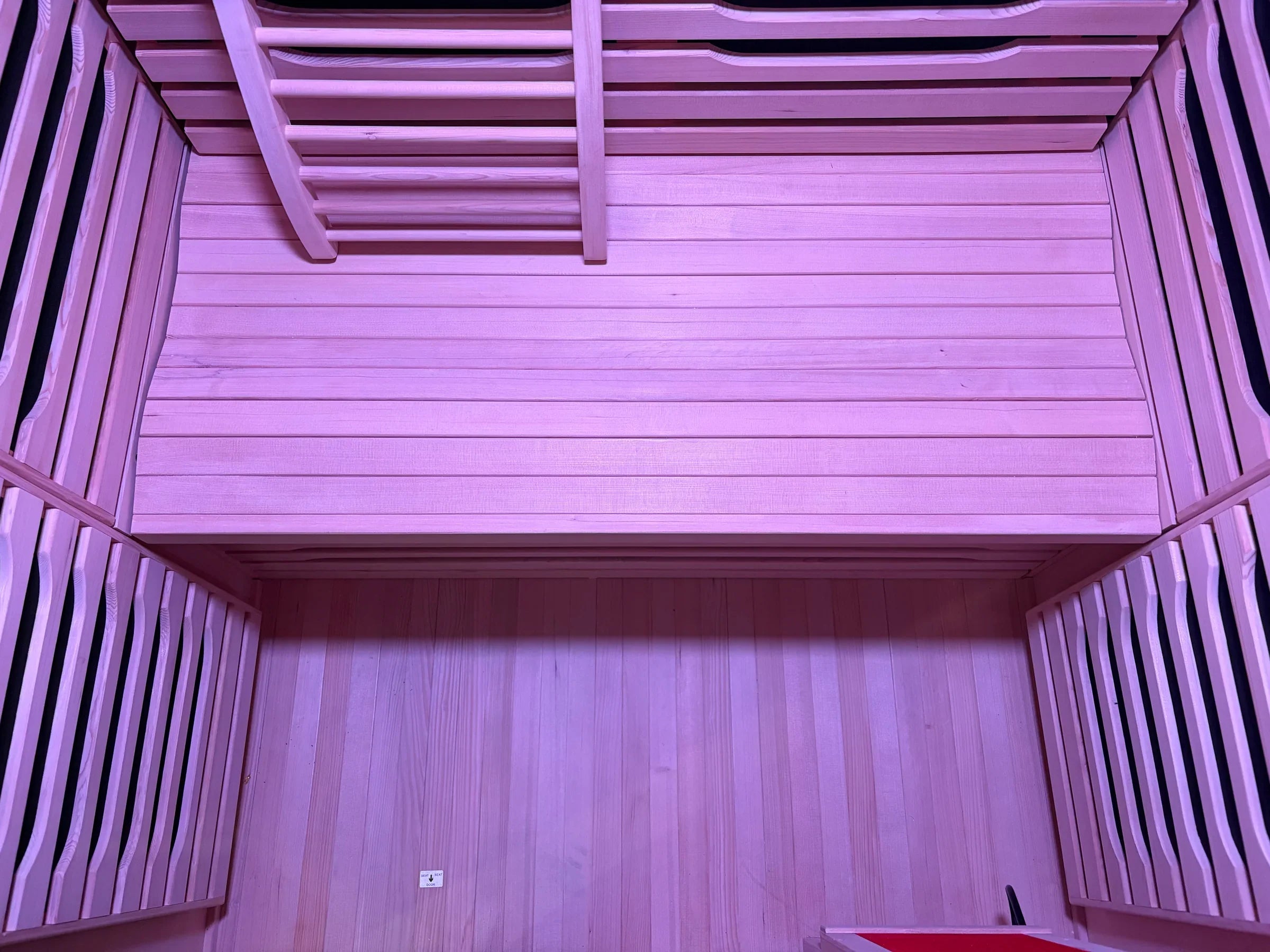 Blisspod Milano Full Spectrum Sauna Canadian Hemlock Wood Ultra Low EMF Chromotherapy Up to 2 Person