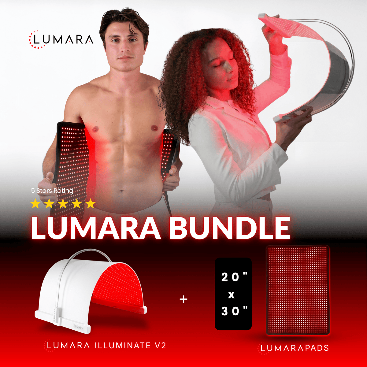Lumara Illuminate Red V2 Light Therapy Panel