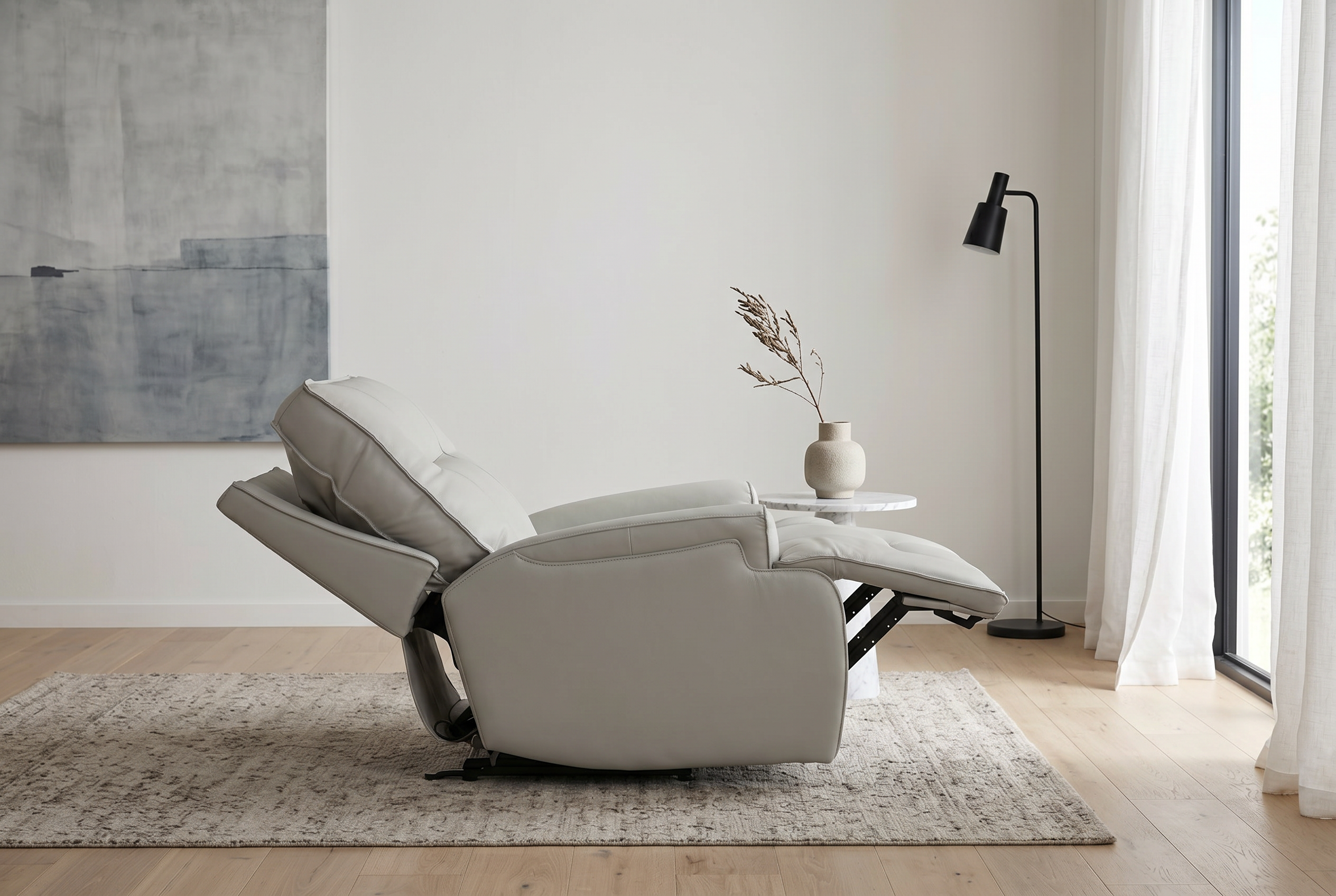 Atlas Fog 3-Piece Power Reclining Living Room Set