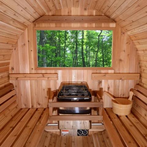 Harvia KIP60B 6kW Sauna Heater with Built-In Controls
