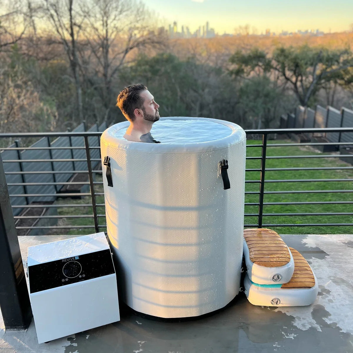 Portable Barrel Hot & Cold Plunge