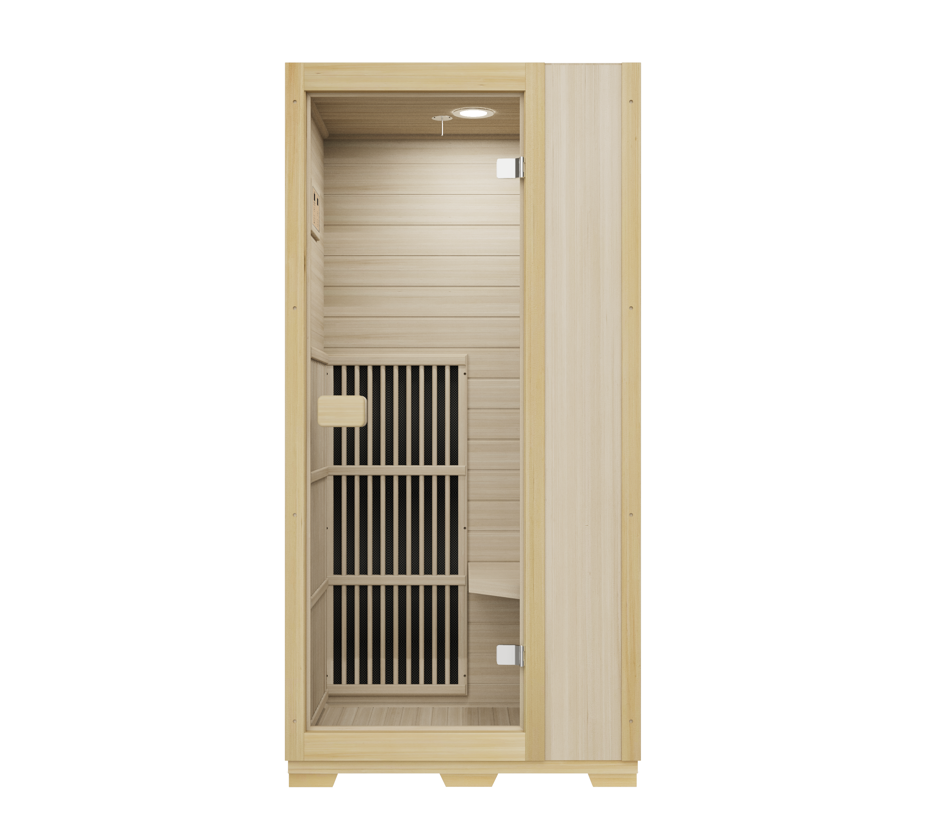 Blisspod Vienna Far Infrared Sauna Canadian Hemlock Very Low EMF 1 Person