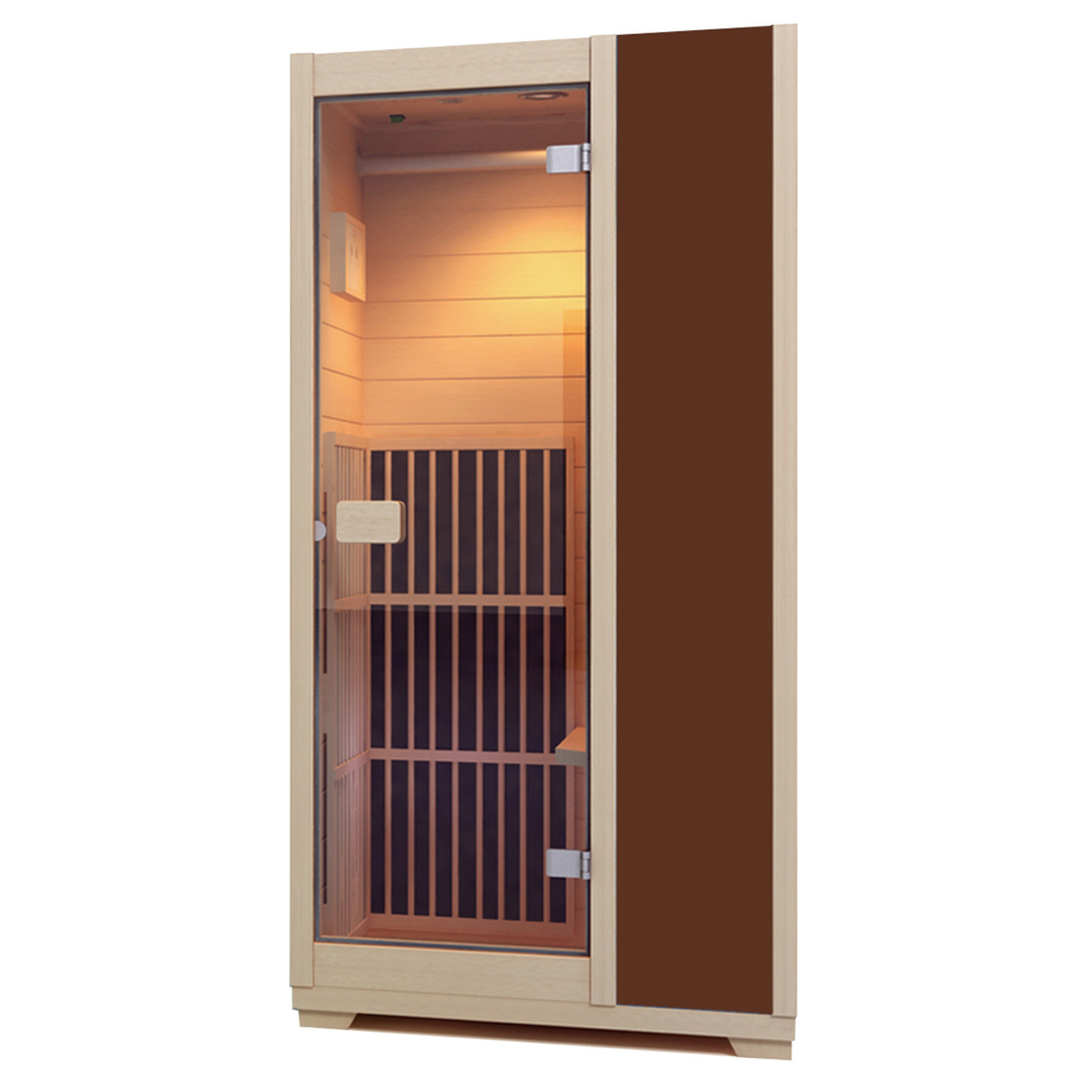 Blisspod Vienna Far Infrared Sauna Canadian Hemlock Very Low EMF 1 Person