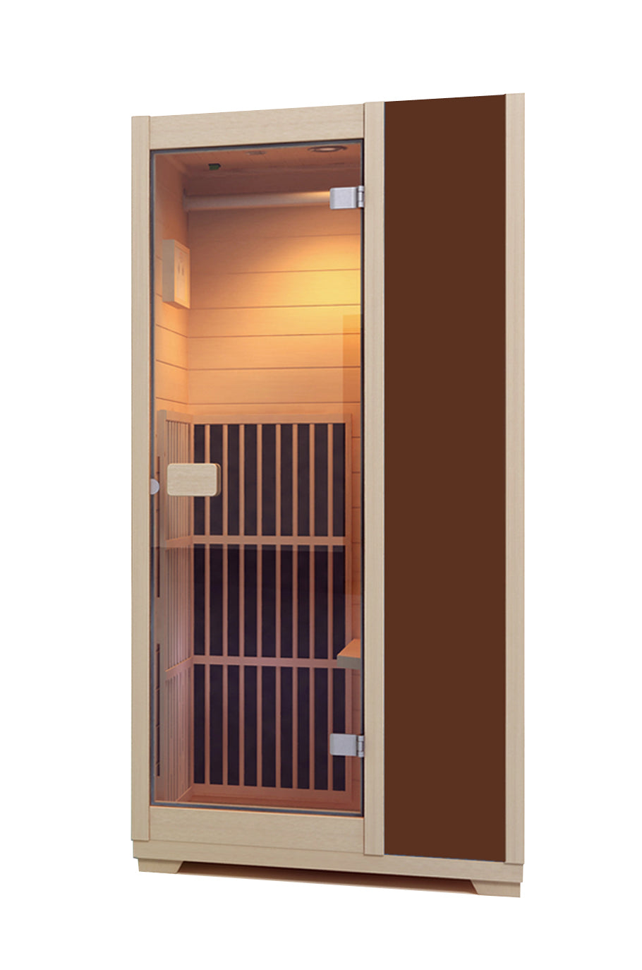 Blisspod Vienna Far Infrared Sauna Canadian Hemlock Very Low EMF 1 Person