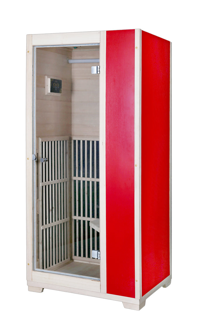Blisspod Vienna Far Infrared Sauna Canadian Hemlock Very Low EMF 1 Person
