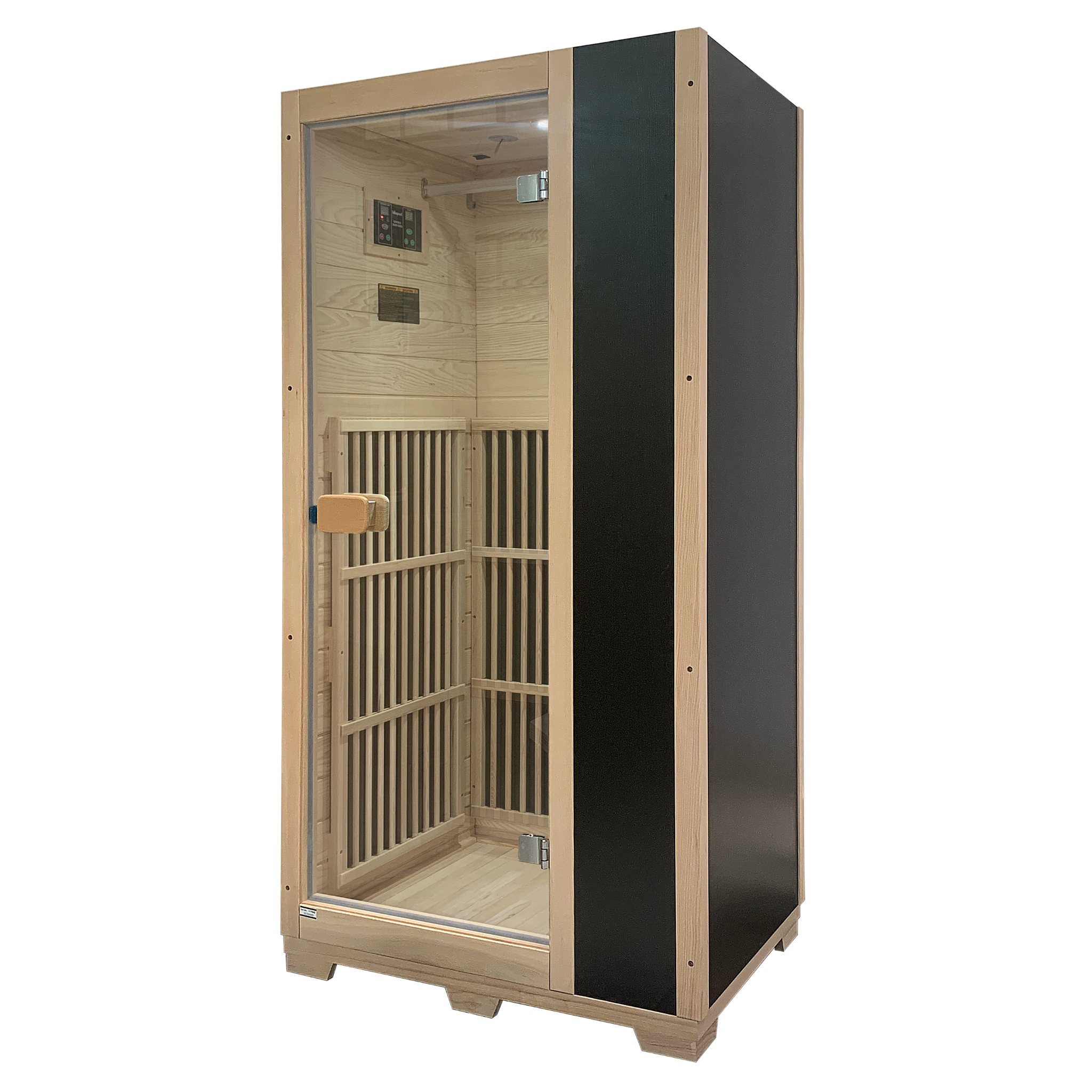Blisspod Vienna Far Infrared Sauna Canadian Hemlock Very Low EMF 1 Person