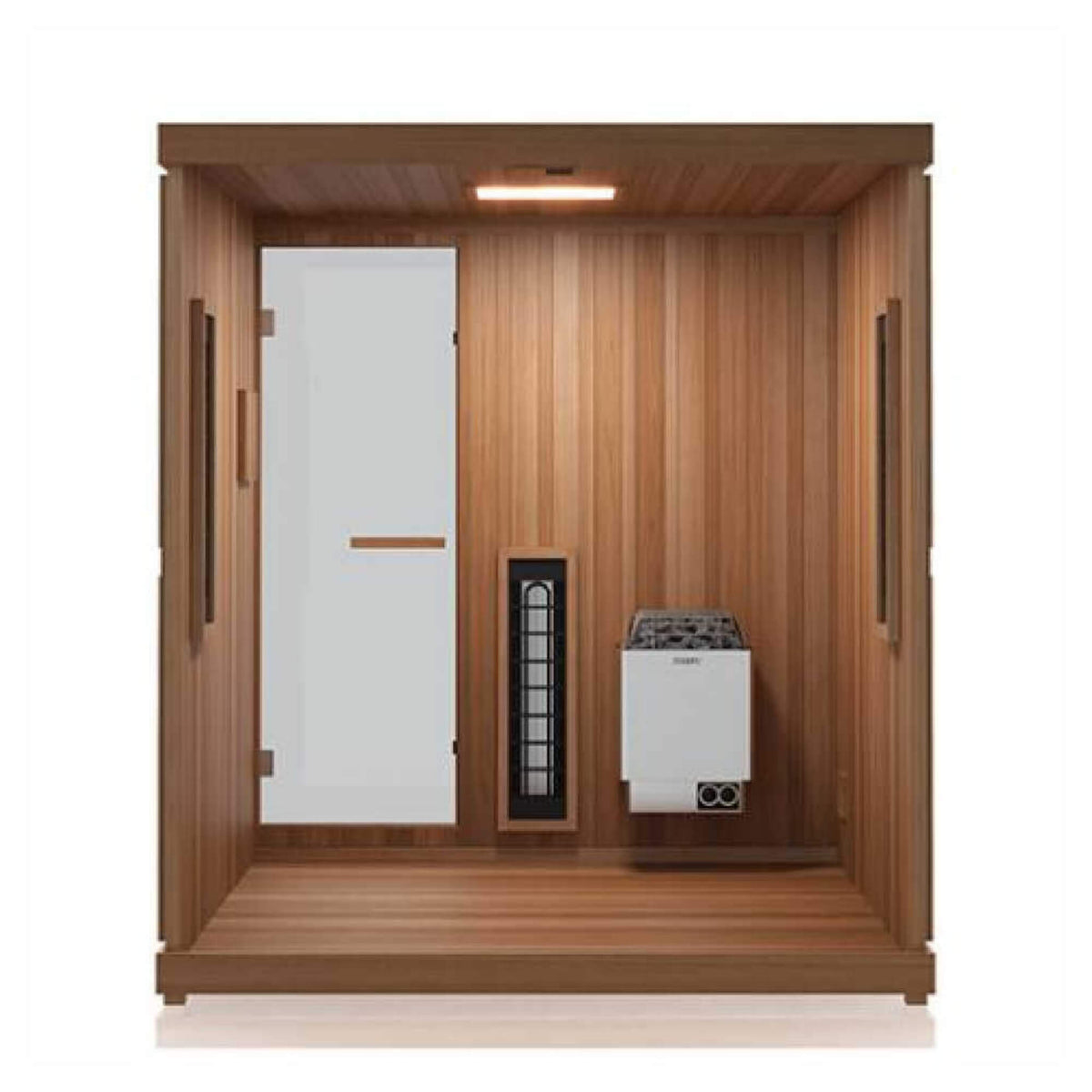 Finnmark FD-5 Trinity XL 4-Person Home Infrared & Steam Sauna Combo