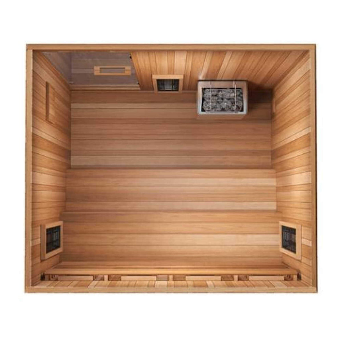 Finnmark FD-5 Trinity XL 4-Person Home Infrared & Steam Sauna Combo