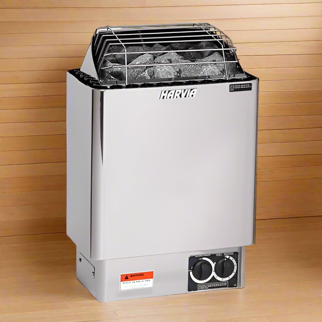 Harvia KIP45B 4.5kW Sauna Heater with Built-In Controls