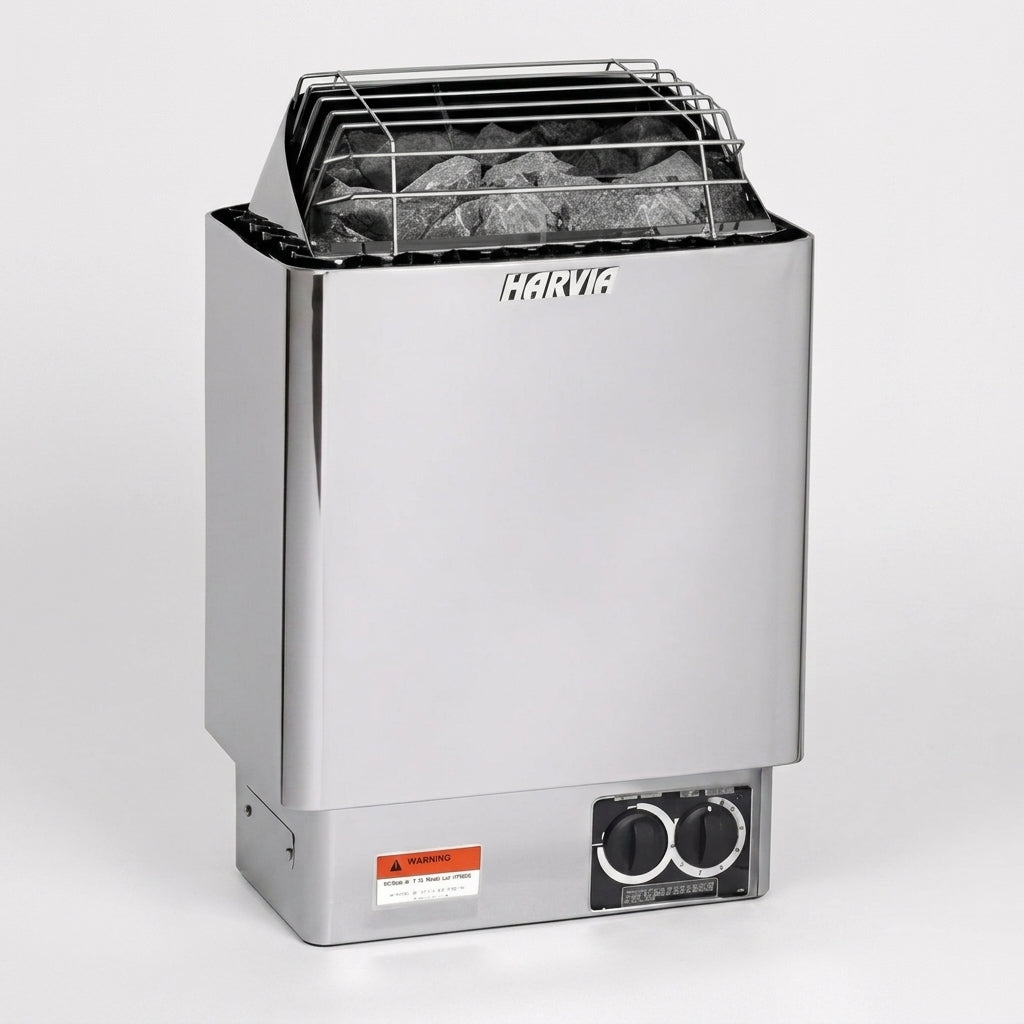 Harvia KIP60B 6kW Sauna Heater with Built-In Controls