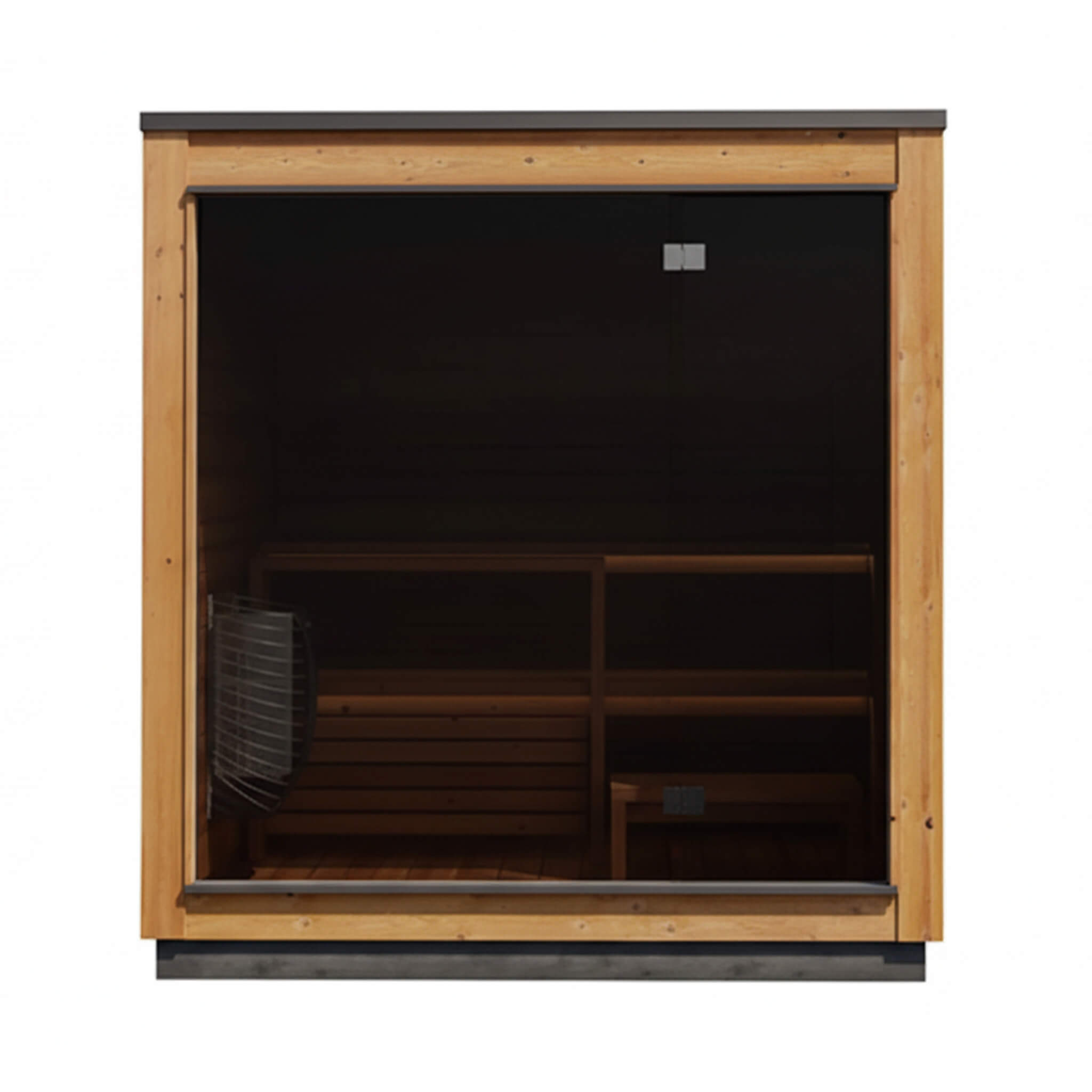 ThermaSol Nordic Dawn 4-Person Fully-Assembled Outdoor Sauna Cabin [Made-To-Order]